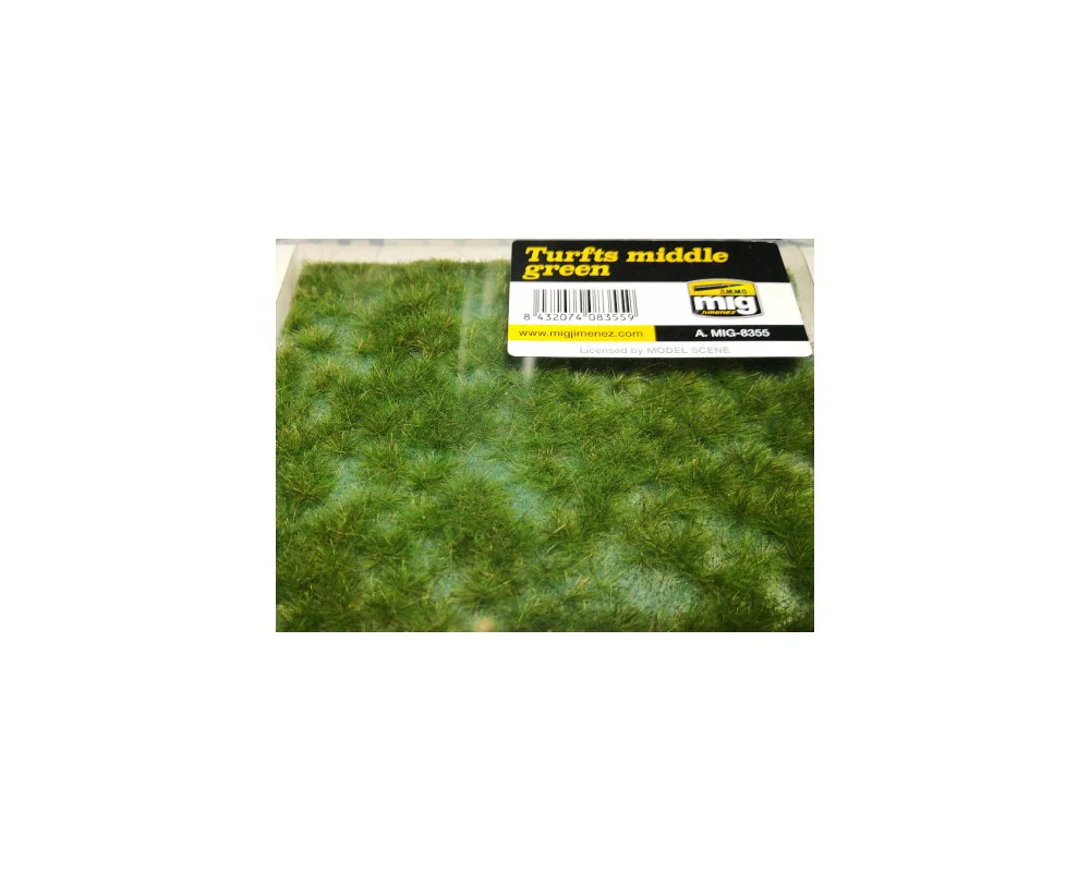 Ammo by MIG Dioramas Grass Mat Middle Green Turfs Base - Image 2