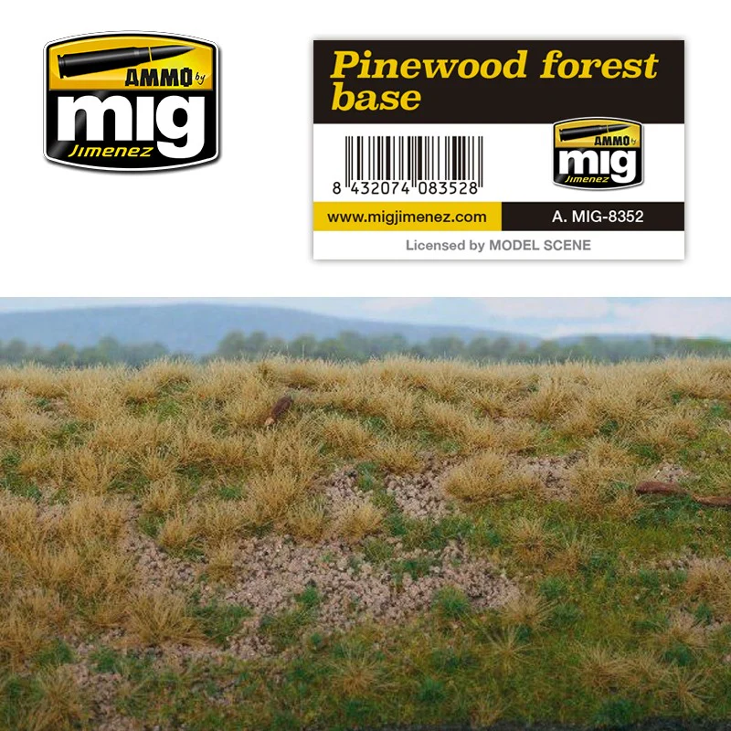 Ammo by MIG Dioramas Grass Mat Pinewood Forest Base