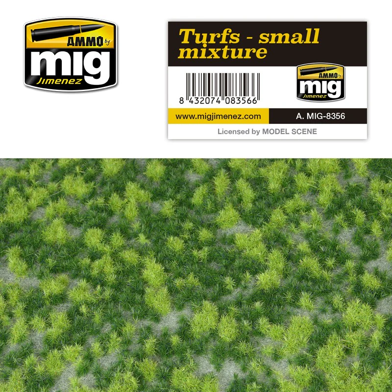 Ammo by MIG Dioramas Grass Mat Small Mixture Turfs Base