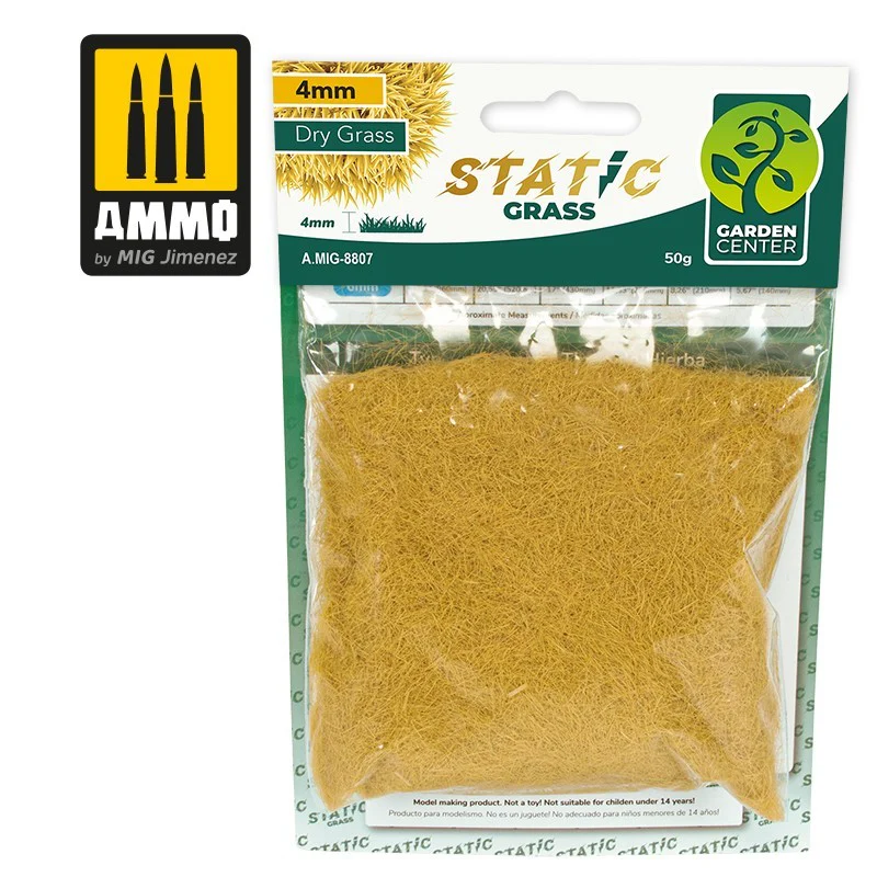 Ammo by MIG Dioramas Static Dry Grass 4mm Size