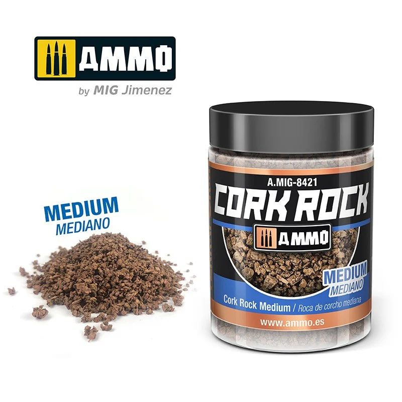 Ammo by MIG - Dioramas Terraform Cork Rock 100ml - Medium - Image 2