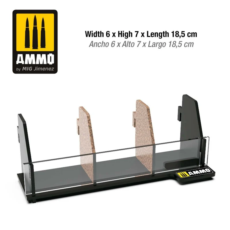 Ammo by MIG - Modular System Workshop Large Shelf and Divider - Image 2