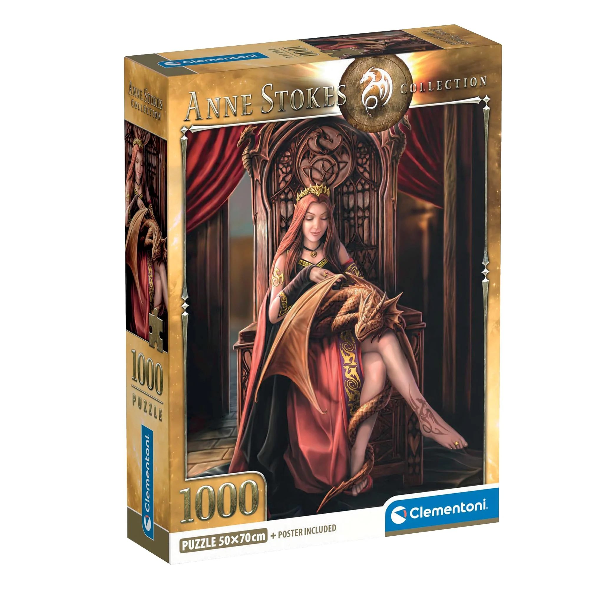Anne Stokes Friend Forever 1000 Piece Jigsaw Puzzle