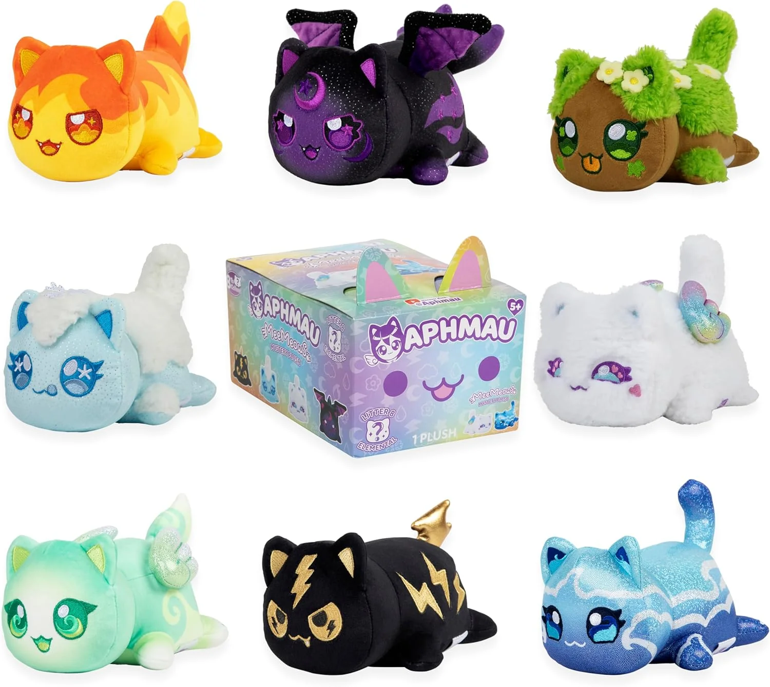 Aphmau 6" Mystery MeeMeows Plush - Series 8 (Elemental) - Image 2