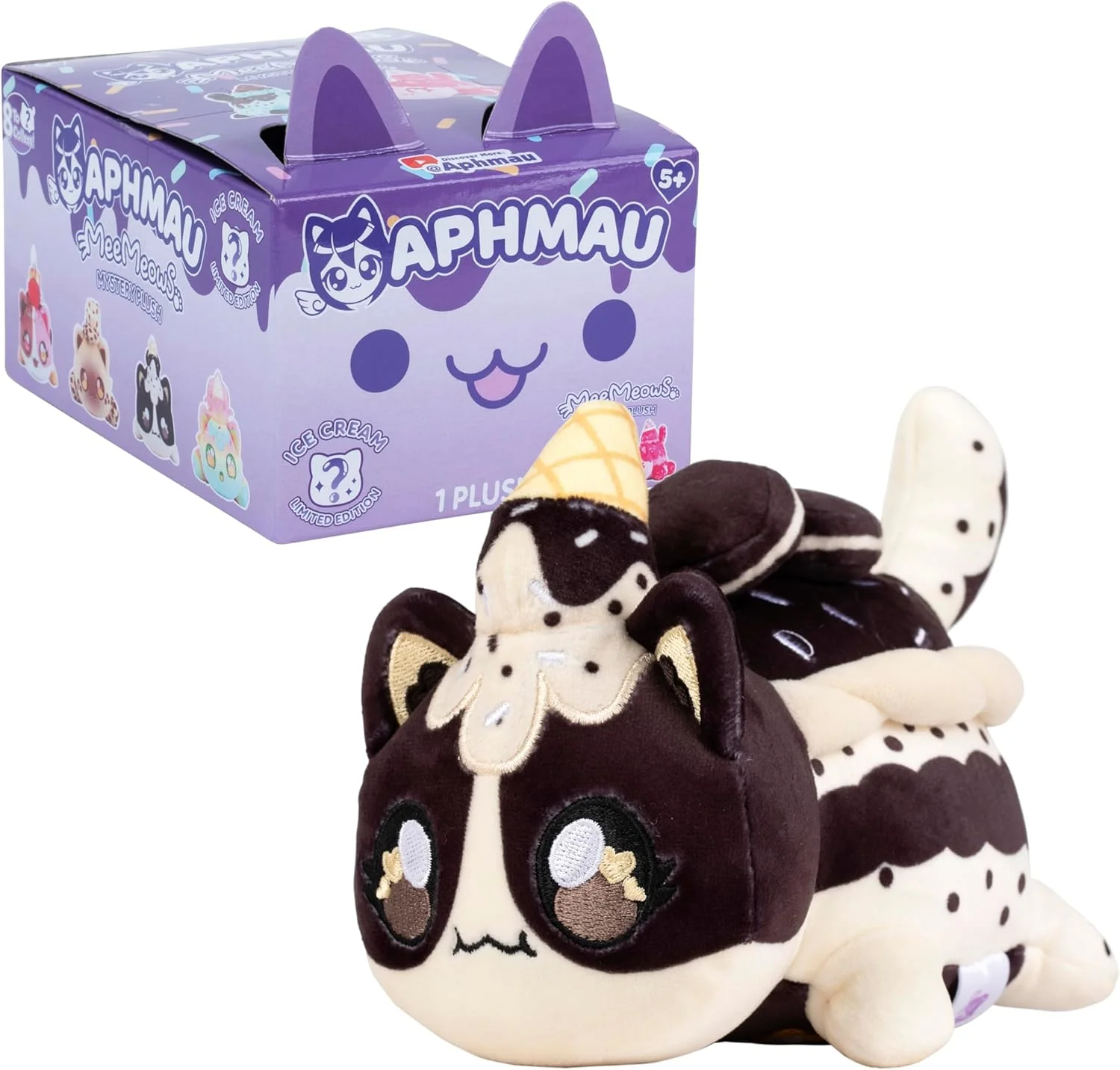 Aphmau MeeMeows 6 inch Mystery Plush - Ice Cream - Image 11