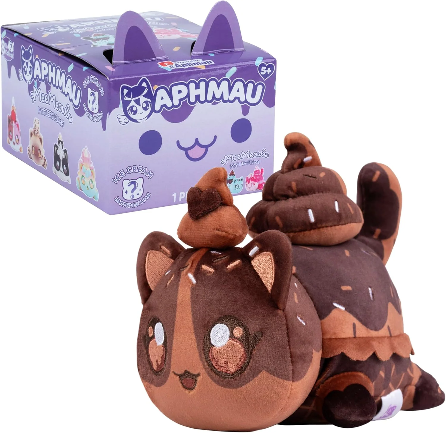 Aphmau MeeMeows 6 inch Mystery Plush - Ice Cream - Image 4