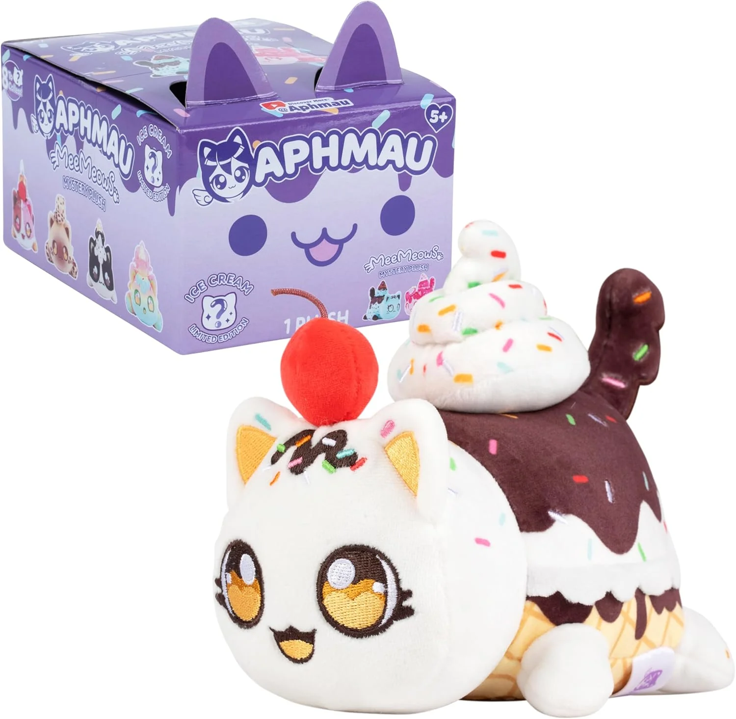 Aphmau MeeMeows 6 inch Mystery Plush - Ice Cream - Image 6