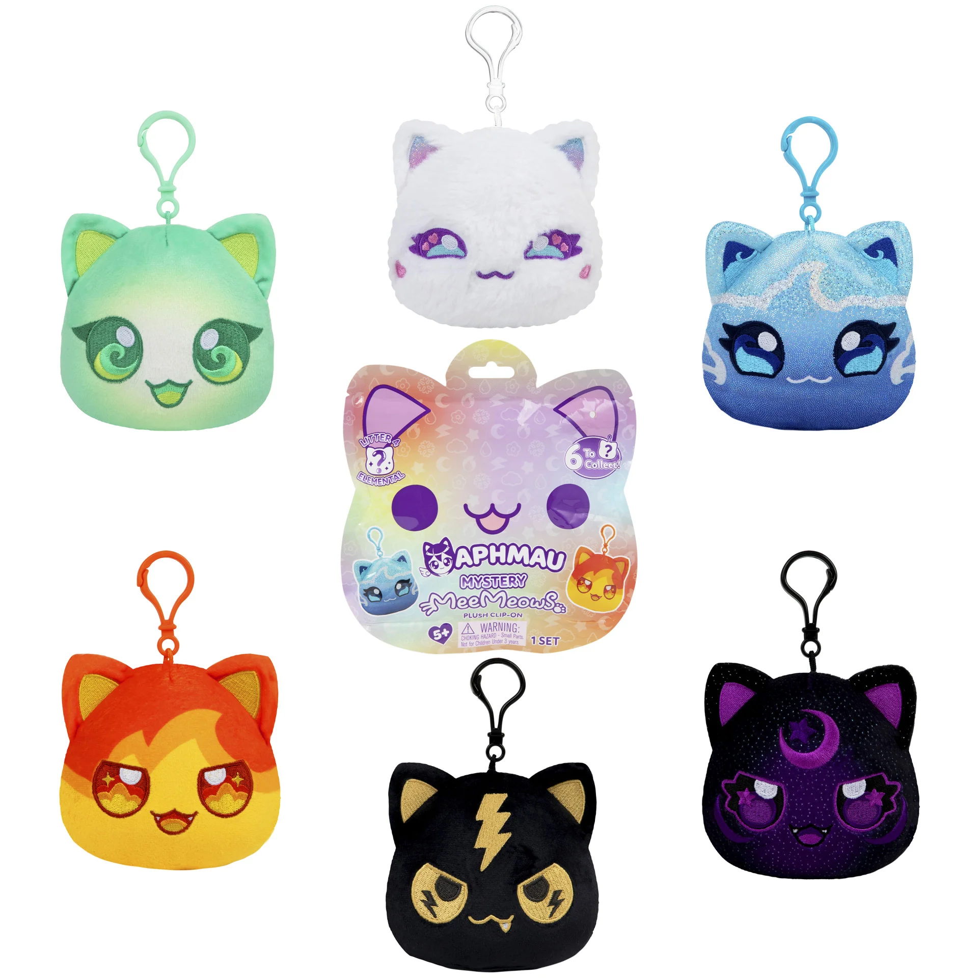 Aphmau - Mystery MeeMeow Catface - Plush Clip-On - Series 4 - Image 4