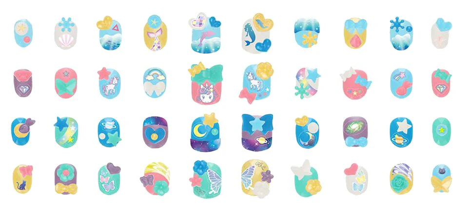 Aquabeads - Nail Refill Kit - Unicorns - Image 2