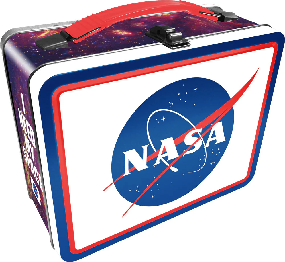 Aquarius Generation 2 NASA Logo Large Tin Lunch Box
