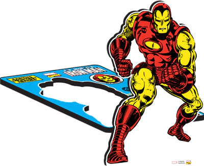 Aquarius Iron Man: Pop-Out Desktop Standee - Image 2
