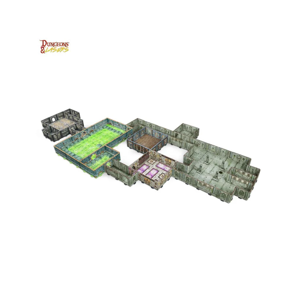 Archon Studio Dungeons and Lasers Undercity Hideout Starter Set - Image 3