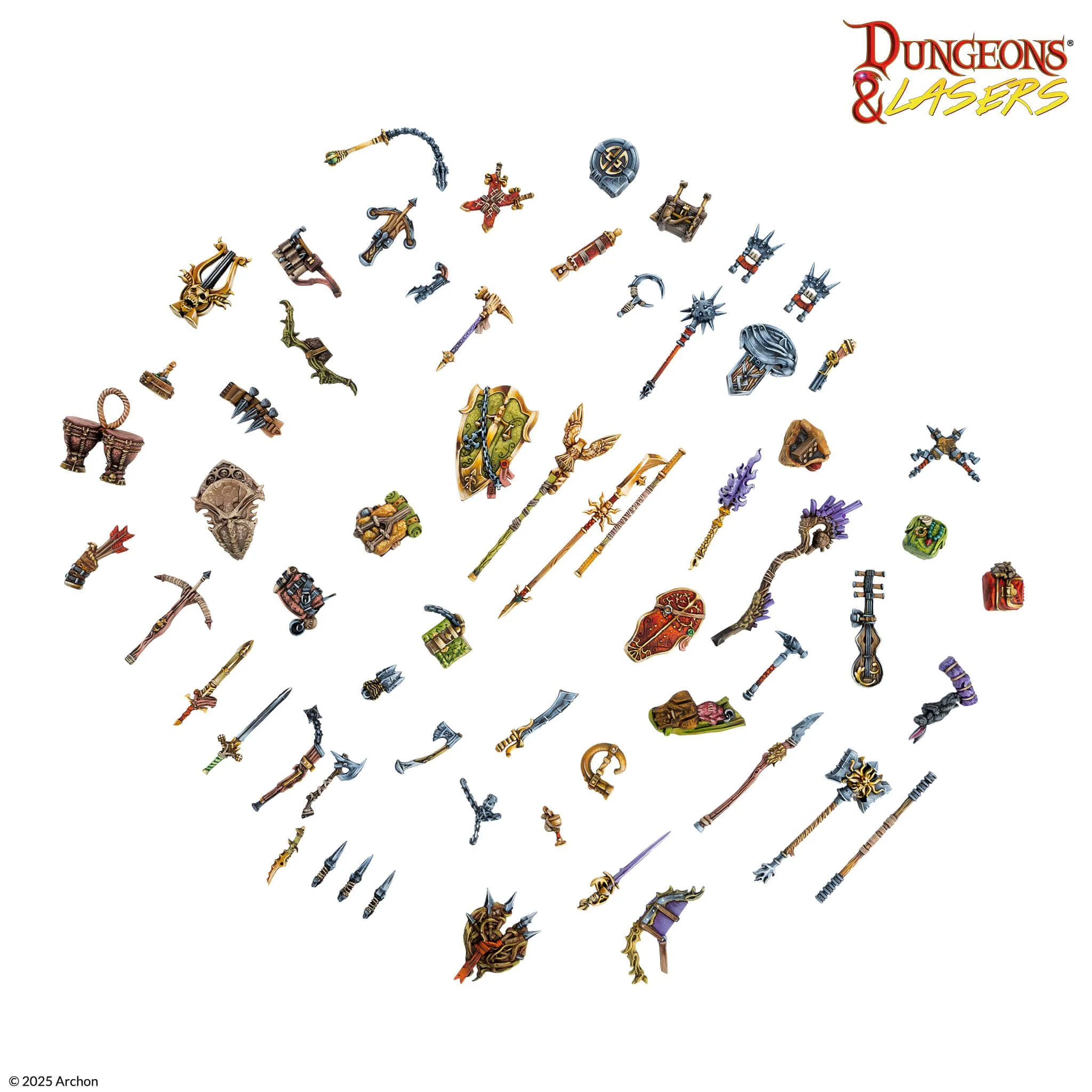 Archon Studio Dungeons & Lasers: Adventurer's Gear Set (DNL0107) - Image 2