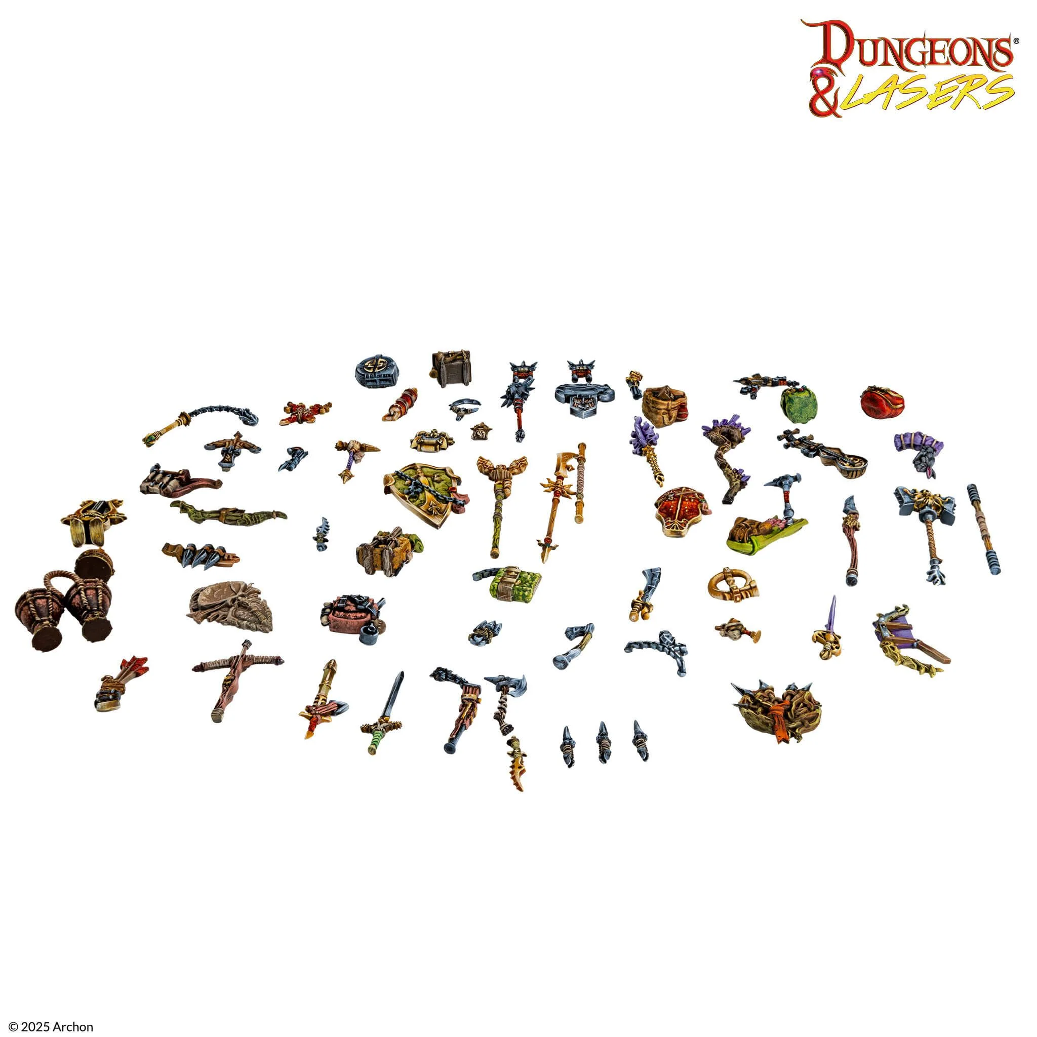 Archon Studio Dungeons & Lasers: Adventurer's Gear Set (DNL0107) - Image 3