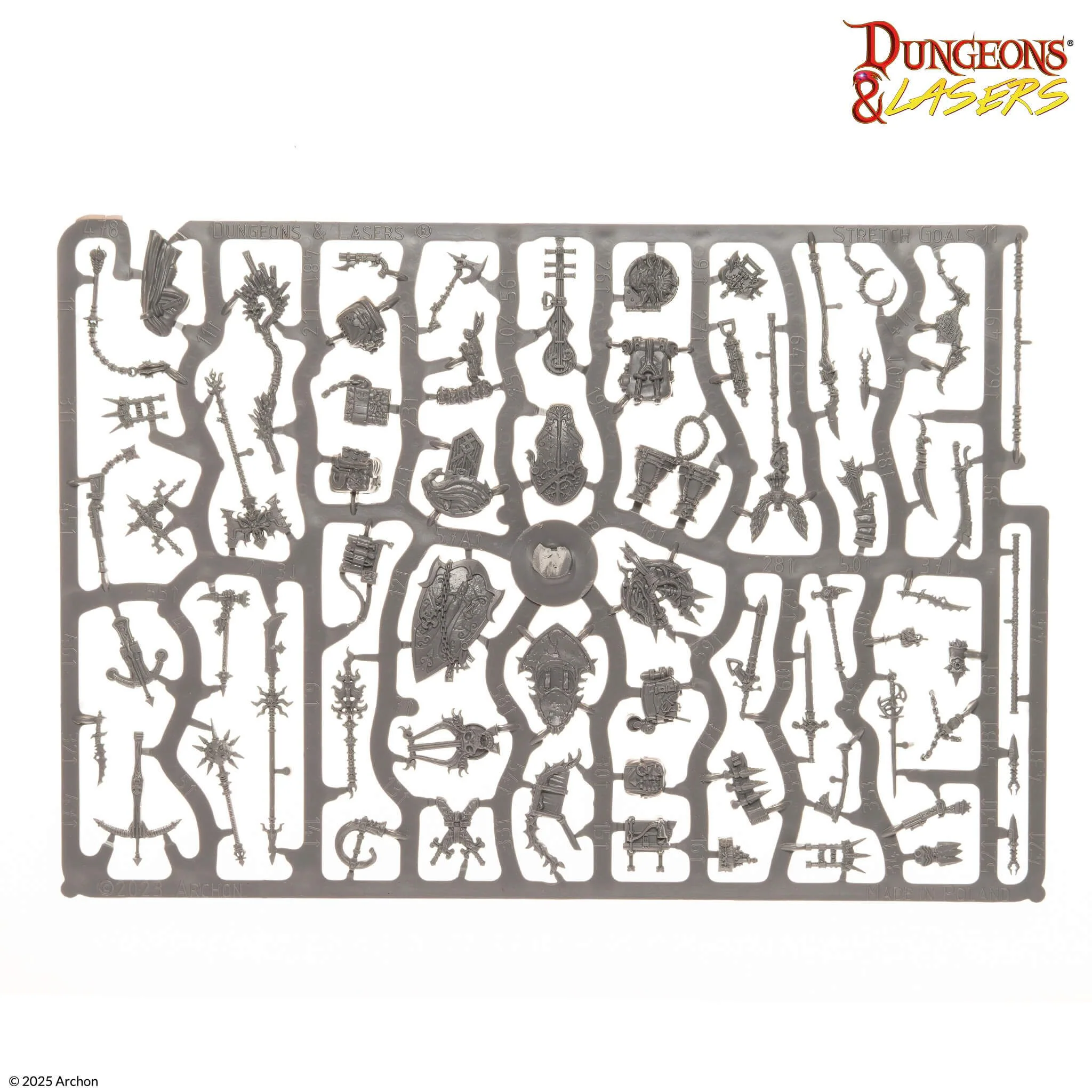 Archon Studio Dungeons & Lasers: Adventurer's Gear Set (DNL0107) - Image 4