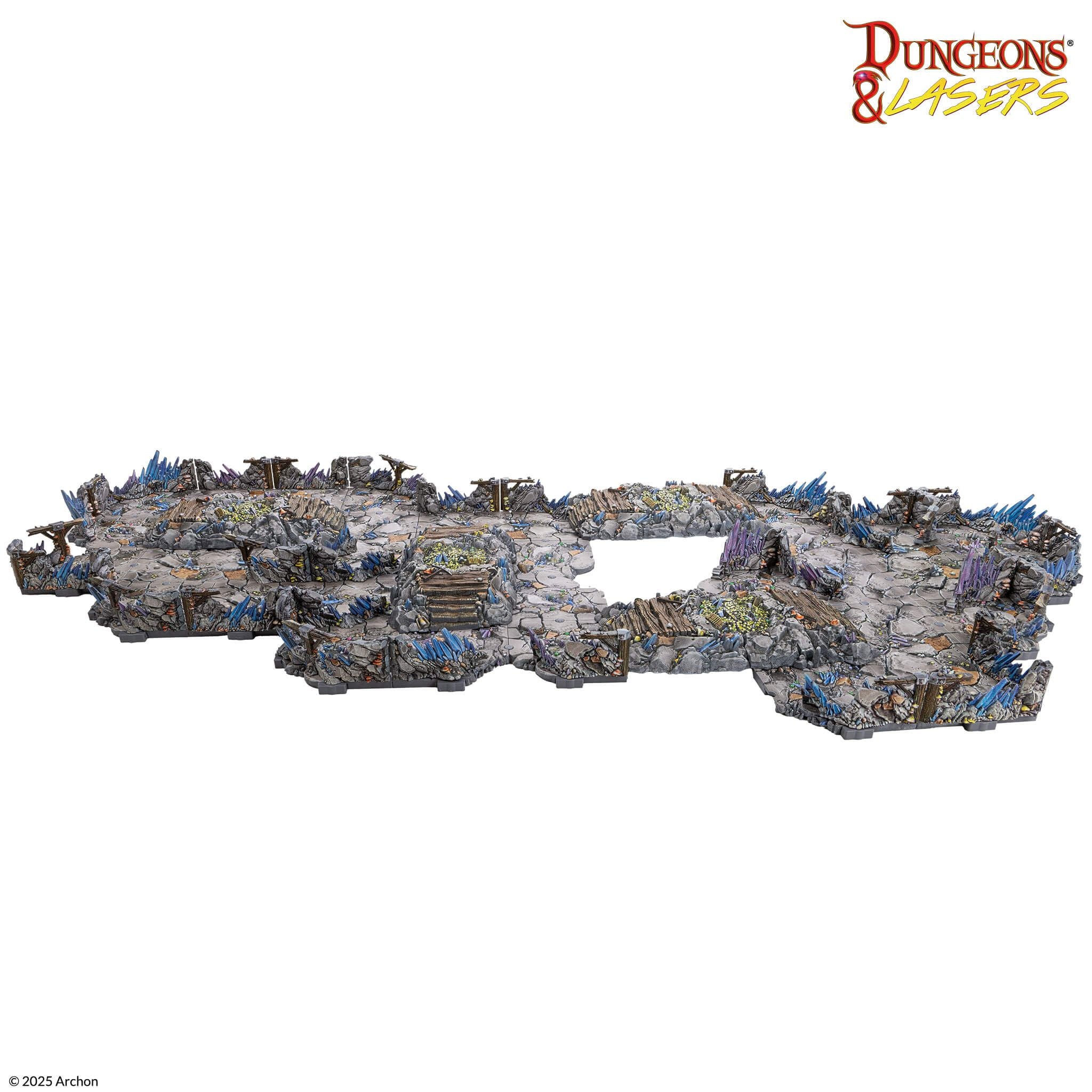 Archon Studio - Dungeons & Lasers: Deep Mines PrismaCast Pre-Painted Terrain - Image 3