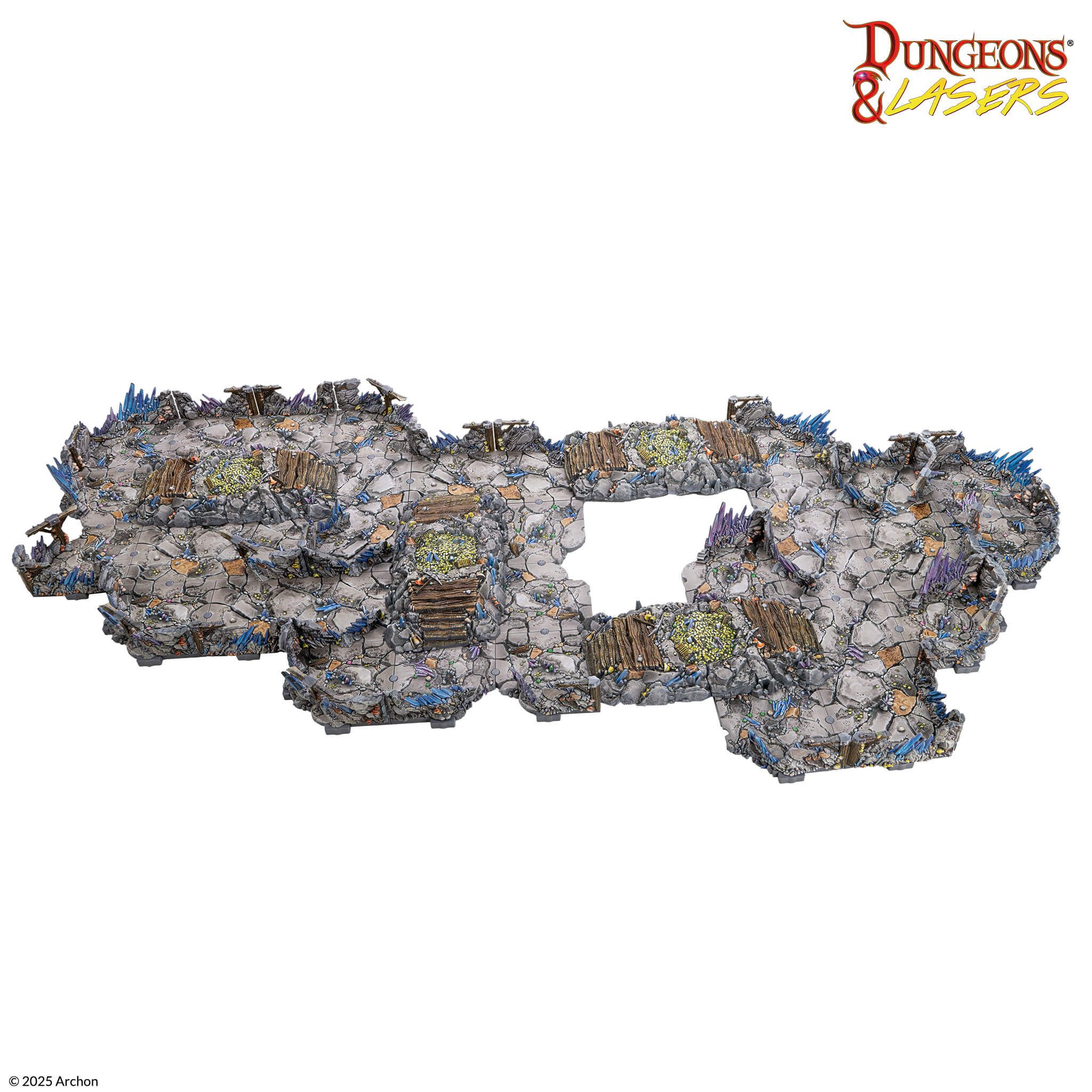 Archon Studio - Dungeons & Lasers: Deep Mines PrismaCast Pre-Painted Terrain - Image 4