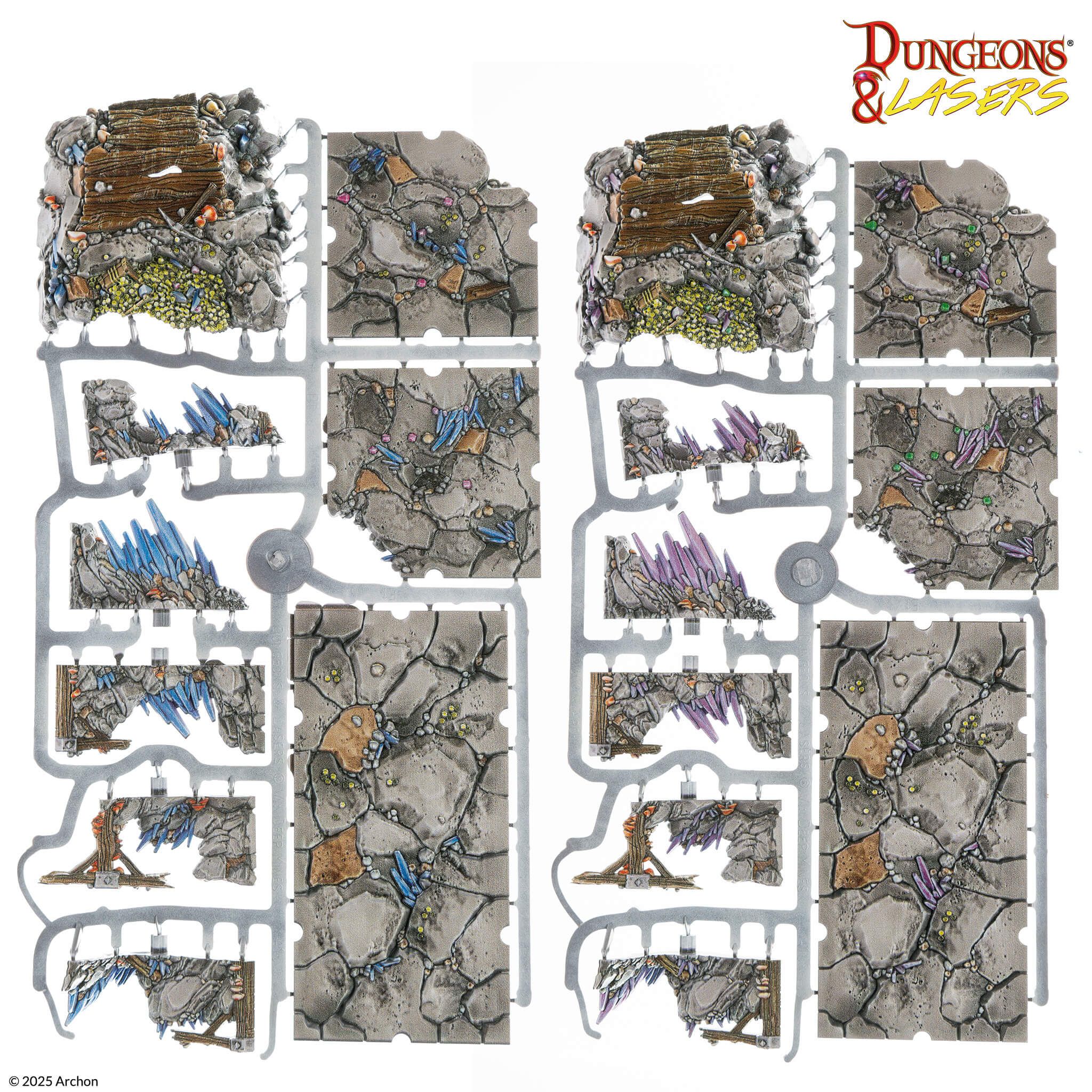 Archon Studio - Dungeons & Lasers: Deep Mines PrismaCast Pre-Painted Terrain - Image 5