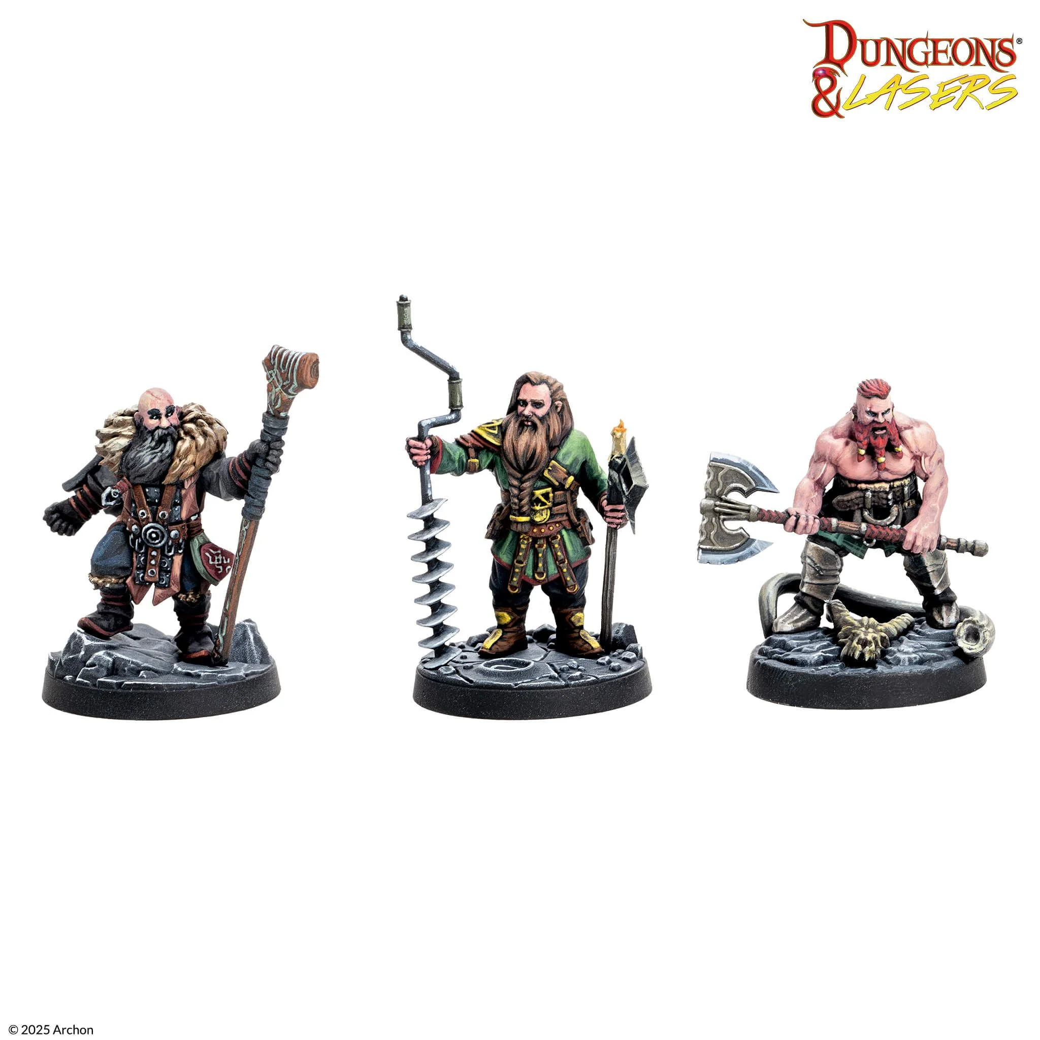 Archon Studio Dungeons & Lasers: Dwarven Miners (DNL0112) - Image 3
