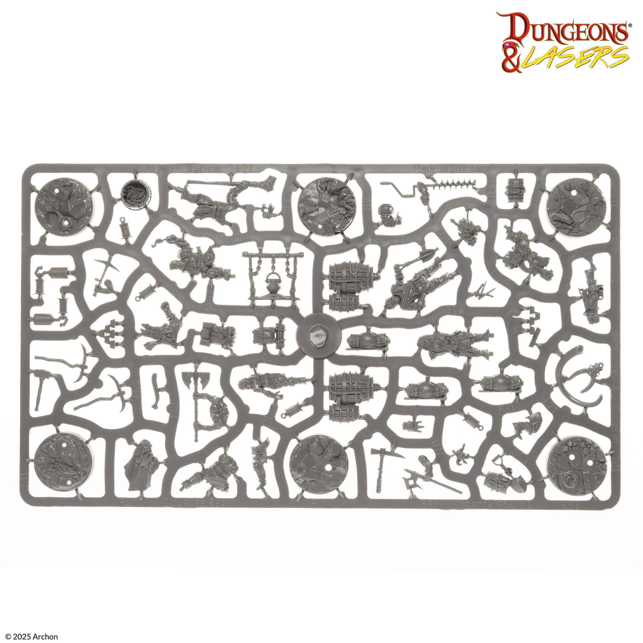 Archon Studio Dungeons & Lasers: Dwarven Miners (DNL0112) - Image 4