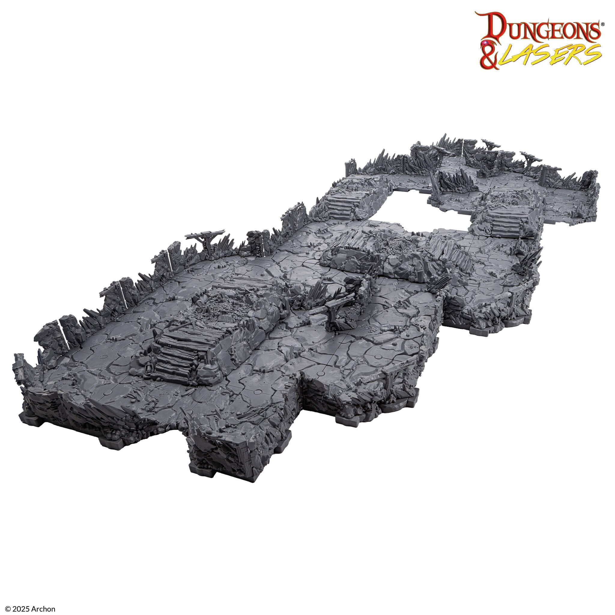 Archon Studio - Dungeons & Lasers: Half-Height Walls Deep Mines - Image 3