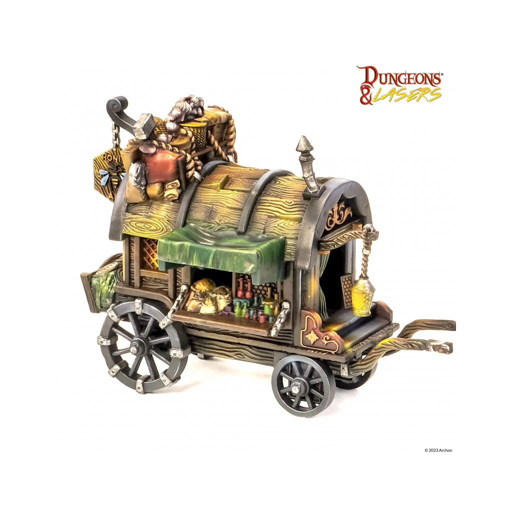 Archon Studio Dungeons & Lasers: Stagecoach Miniature - Image 4