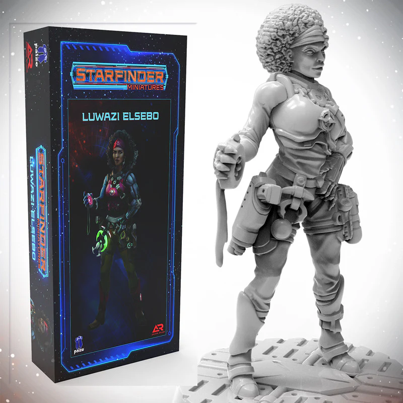 Archon Studio Starfinder Masterclass Luwazi Elsebo Miniature (PSF0012) - Image 2