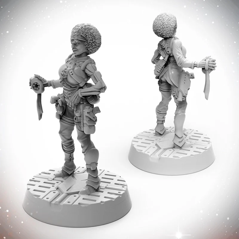 Archon Studio Starfinder Masterclass Luwazi Elsebo Miniature (PSF0012) - Image 5