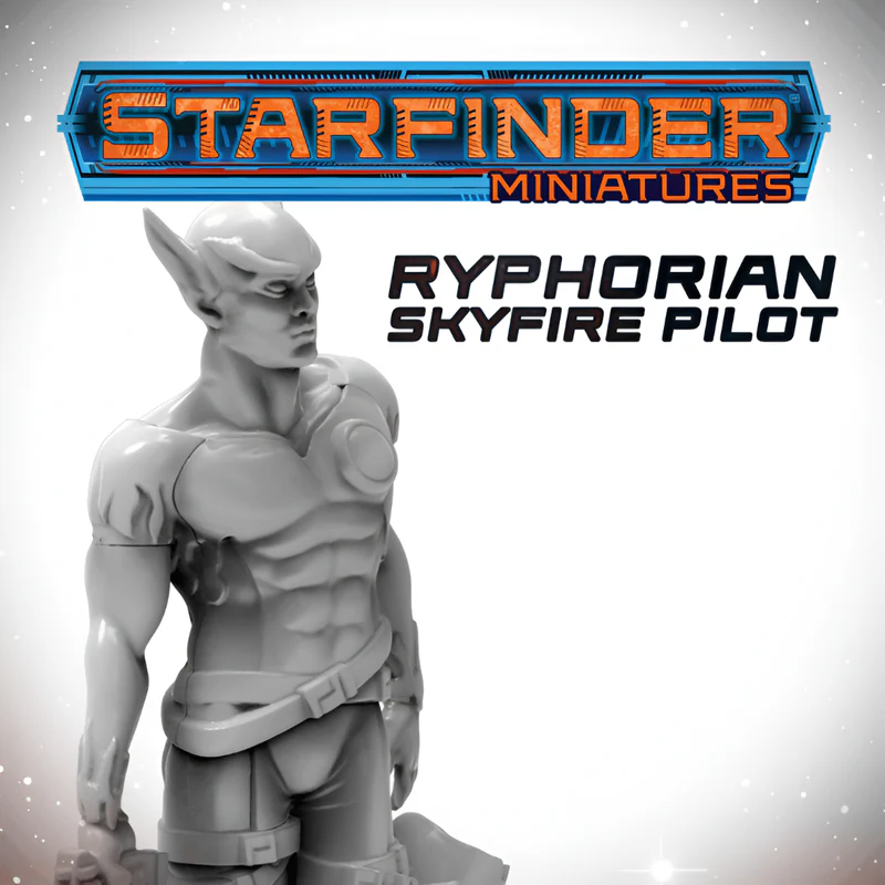 Archon Studio Starfinder Masterclass Ryphorian Skyfire Pilot Miniature (PSF0015) - Image 3