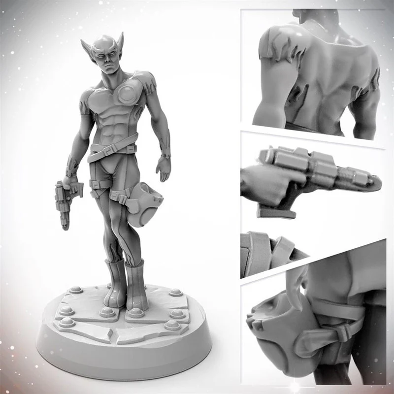 Archon Studio Starfinder Masterclass Ryphorian Skyfire Pilot Miniature (PSF0015) - Image 4