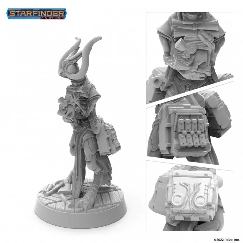 Archon Studio Starfinder Masterclass Shireen Scholar Miniature (PSF0029) - Image 3