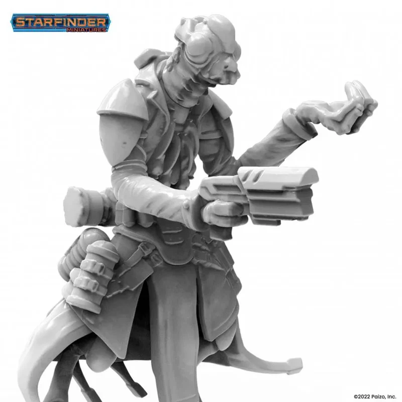 Archon Studio Starfinder Masterclass Shirren Operative Miniature (PSF0026) - Image 2