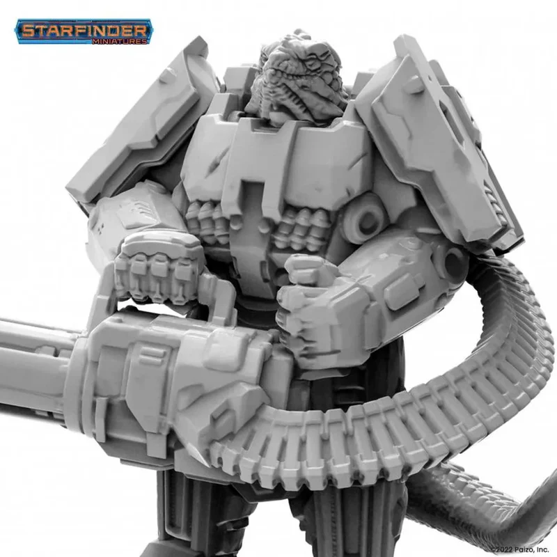 Archon Studio Starfinder Masterclass Vesk Mercenary Miniature (PSF0021) - Image 2