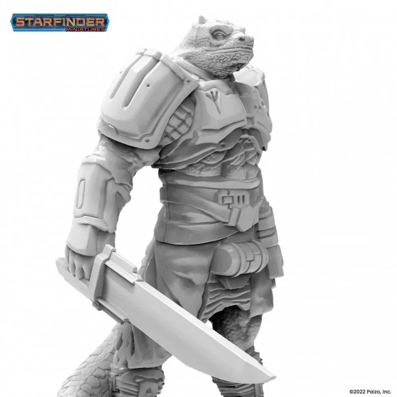 Archon Studio Starfinder Masterclass Vesk Solarian Miniature (PSF0025) - Image 2