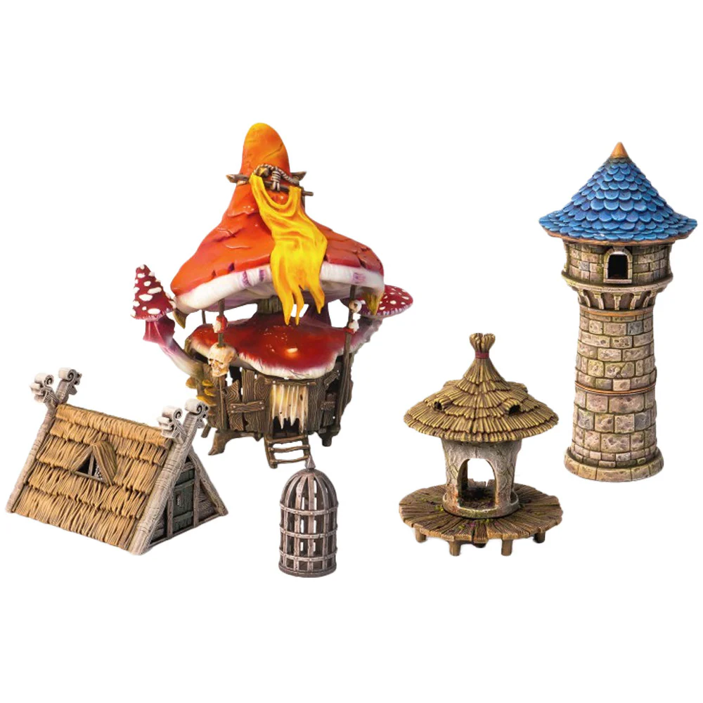 Archon Studios Dungeons & Lasers Village Pack 5-Piece Set - Image 3