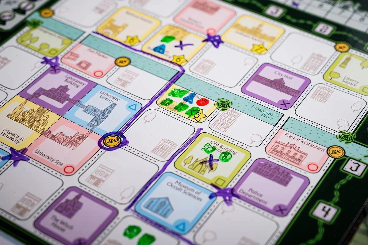 Arkham Travel Guide: A Route Charting Game - Image 3