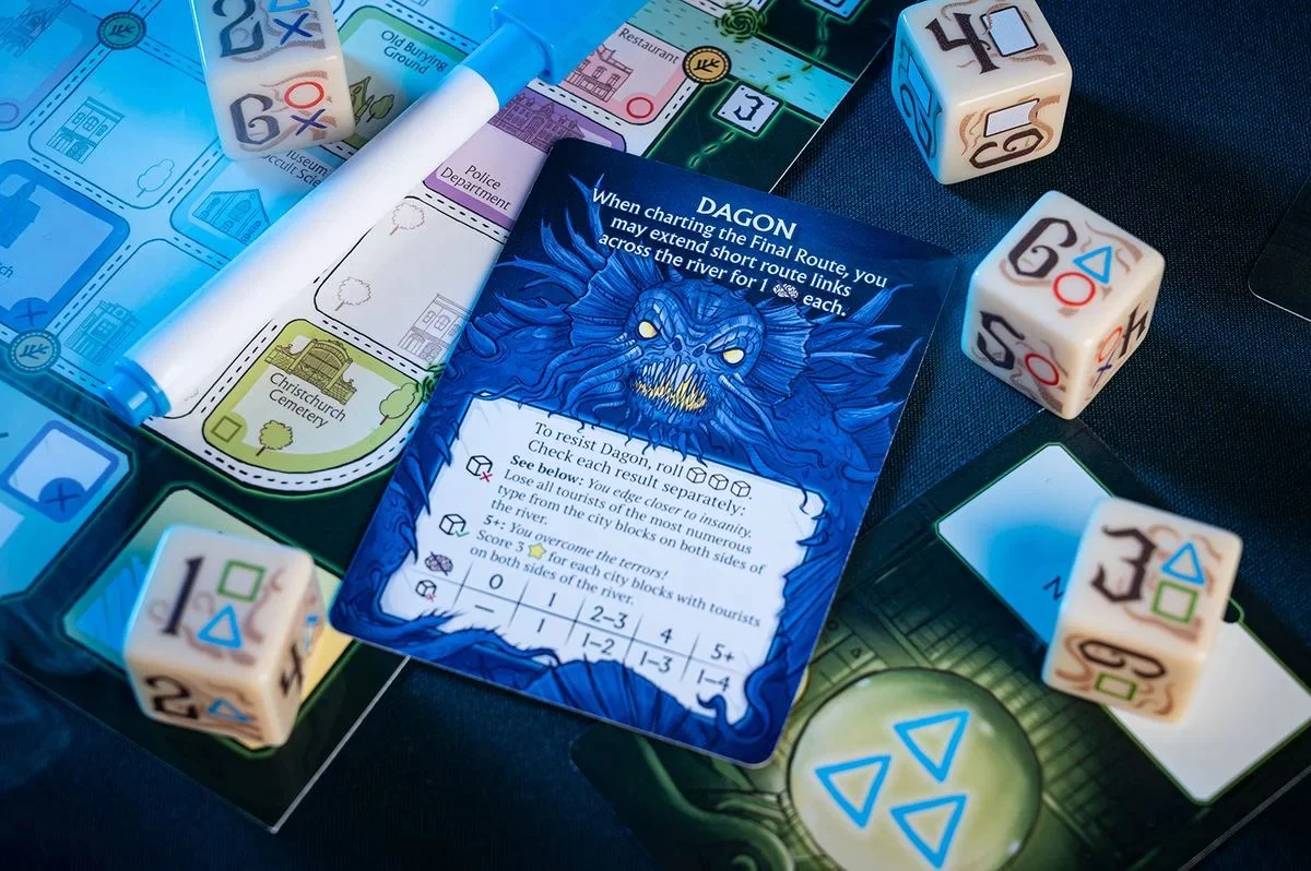 Arkham Travel Guide: A Route Charting Game - Image 4