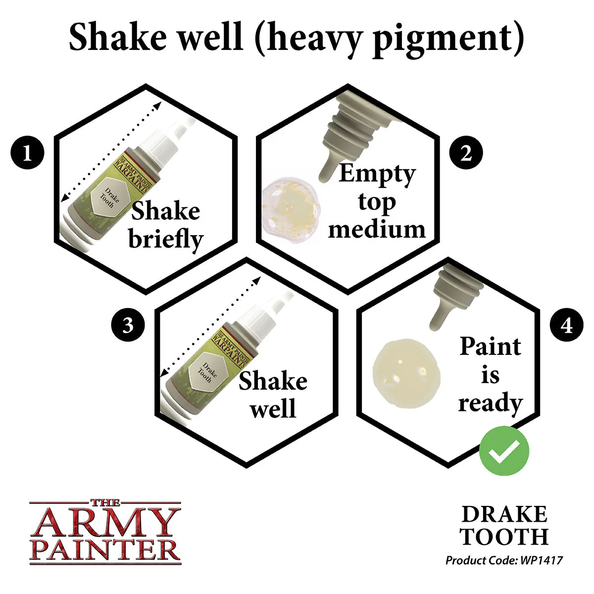 Army Painter Warpaints Acrylic Paint 18ml - Drake Tooth - Image 4