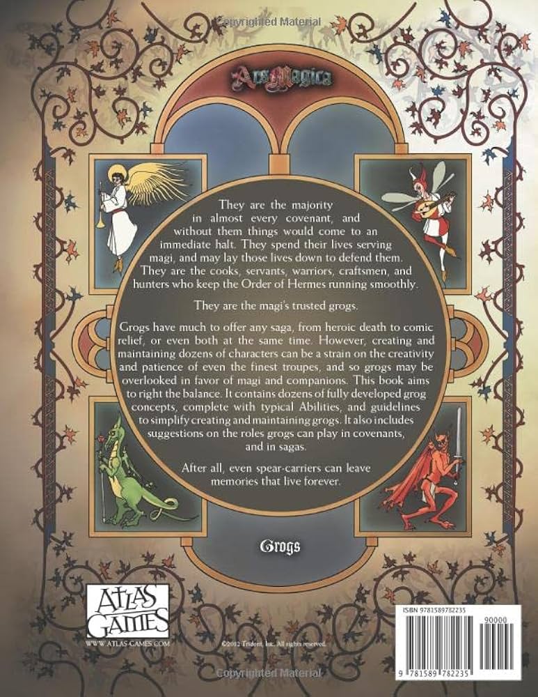 Ars Magica Fifth Edition - Grogs Sourcebook - Image 2