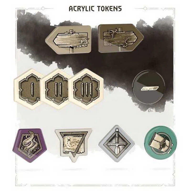 Asmodee - The Witcher: Path of Destiny Acrylic Tokens - Image 2