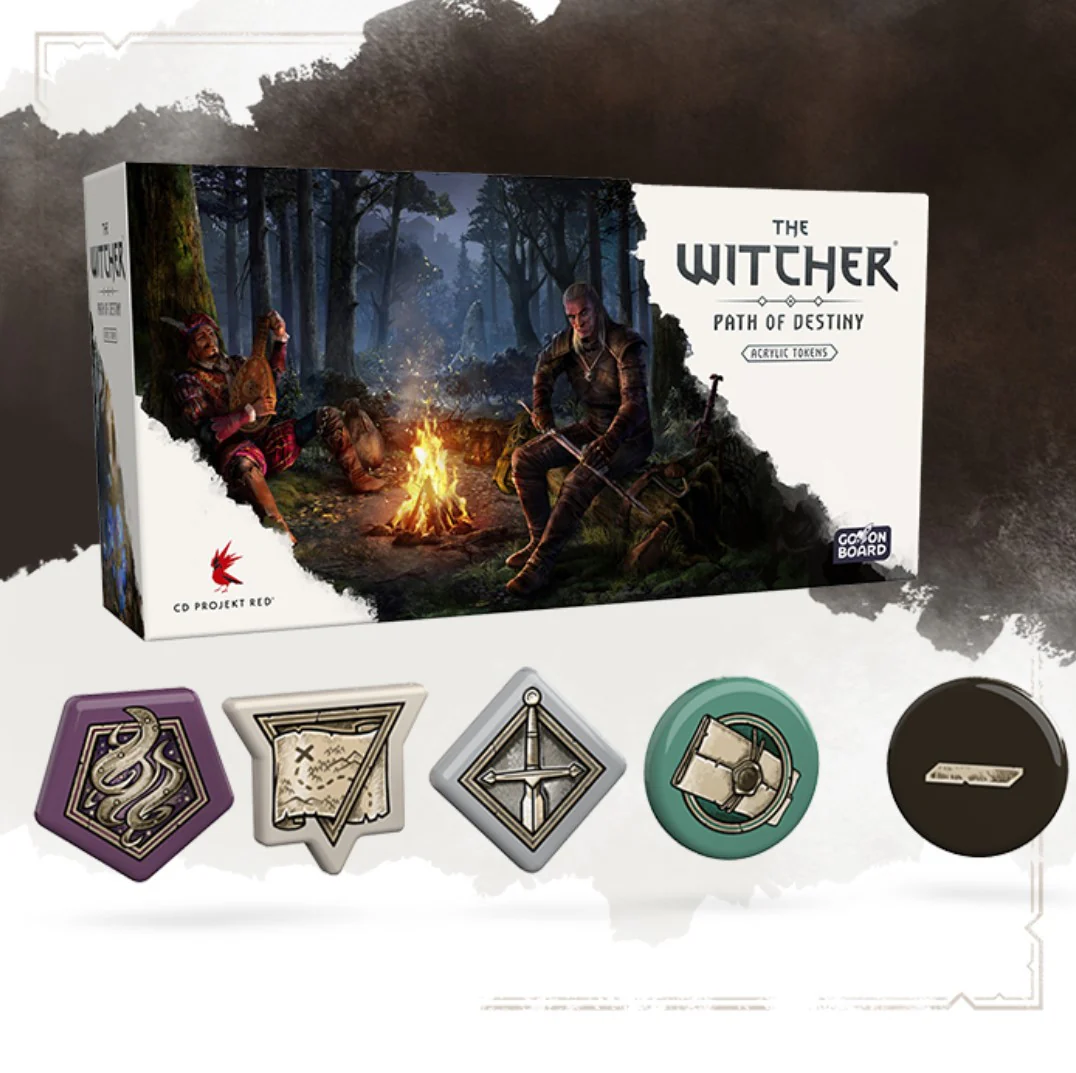 Asmodee - The Witcher: Path of Destiny Acrylic Tokens - Image 4