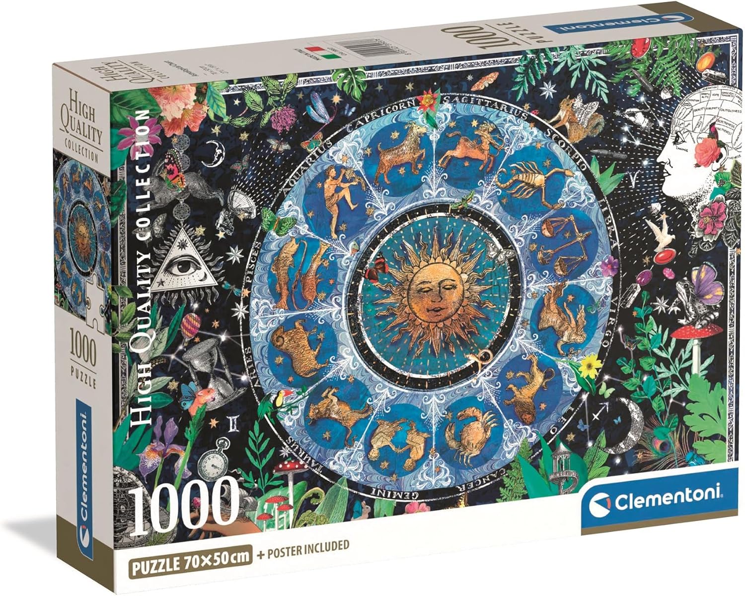 Astrological Chart 1000 Piece Jigsaw (High Quality)