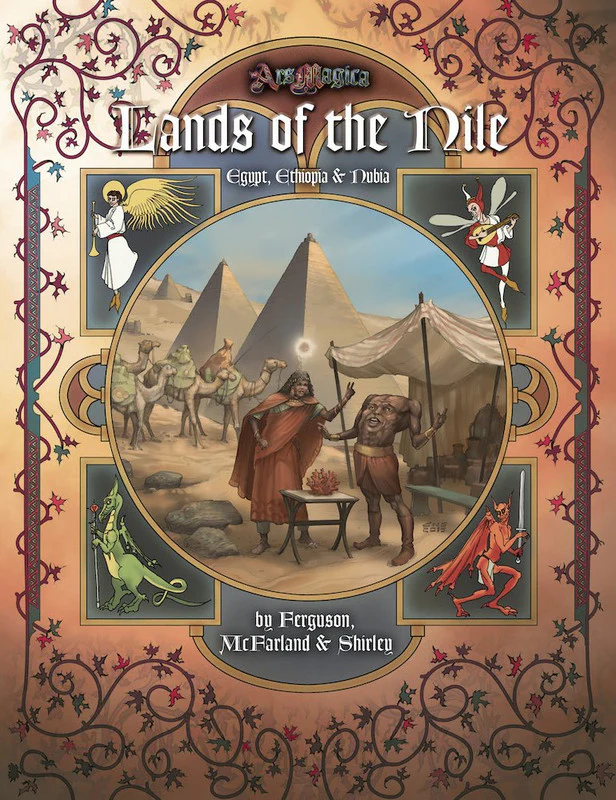 Atlas Games Ars Magica Fifth Edition RPG - Lands of the Nile: Egypt, Ethiopia & Nubia Sourcebook - Image 2