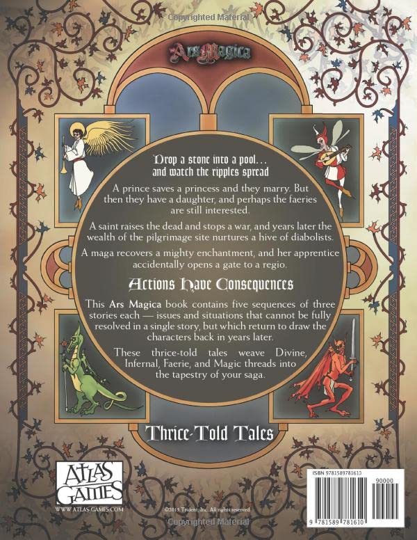 Atlas Games Ars Magica Fifth Edition: Thrice‑Told Tales Sourcebook - Image 2