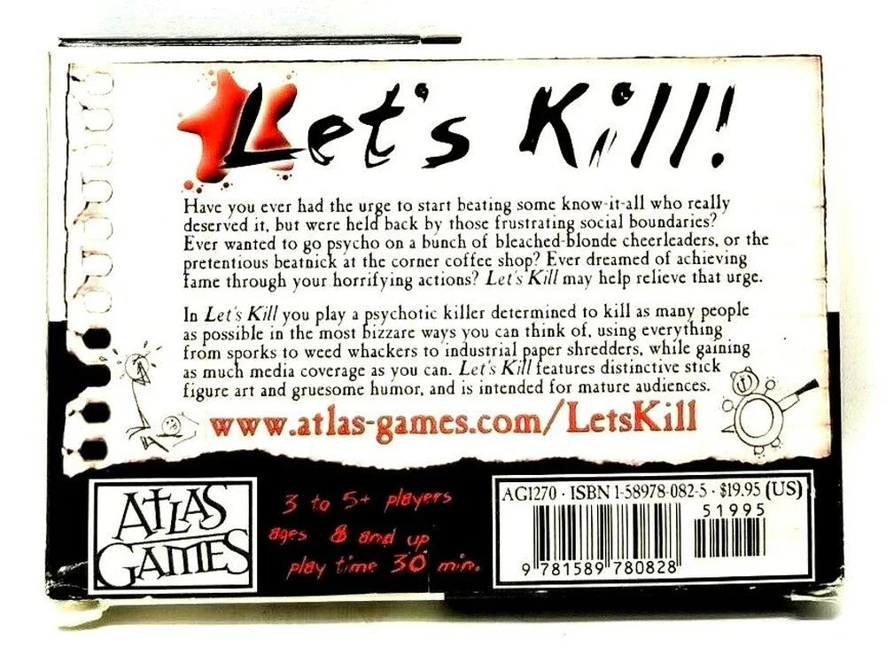 Atlas Games Let's Kill Card Game - Image 2
