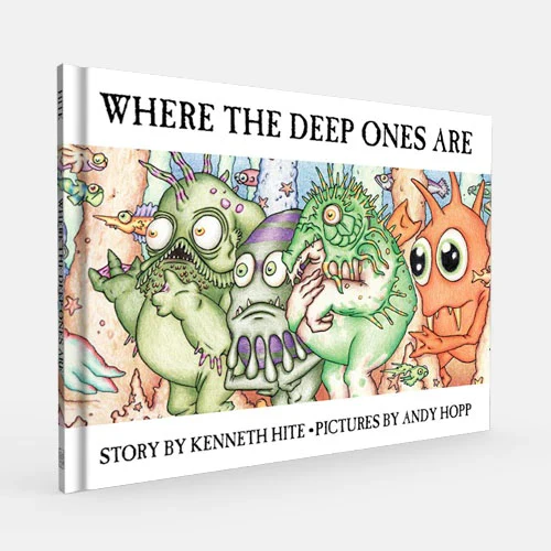Atlas Games Mini Mythos Series Where the Deep Ones Are Book