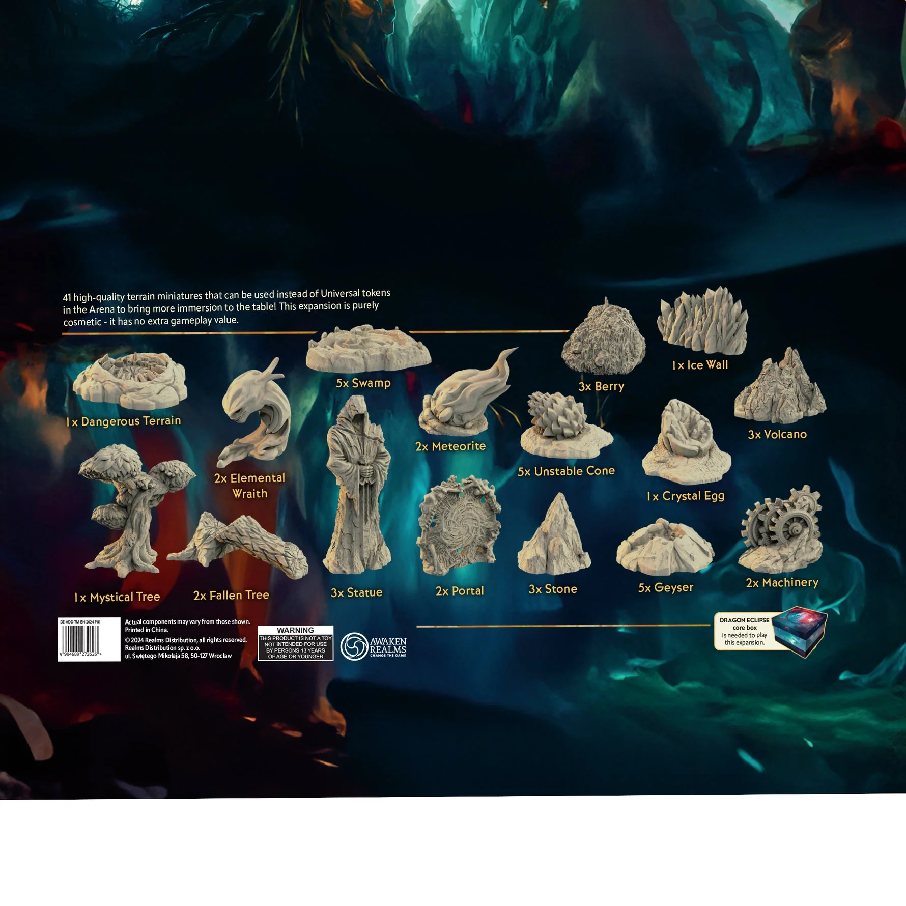 Awaken Realms - Dragon Eclipse: Terrains Miniatures Pack - Image 2