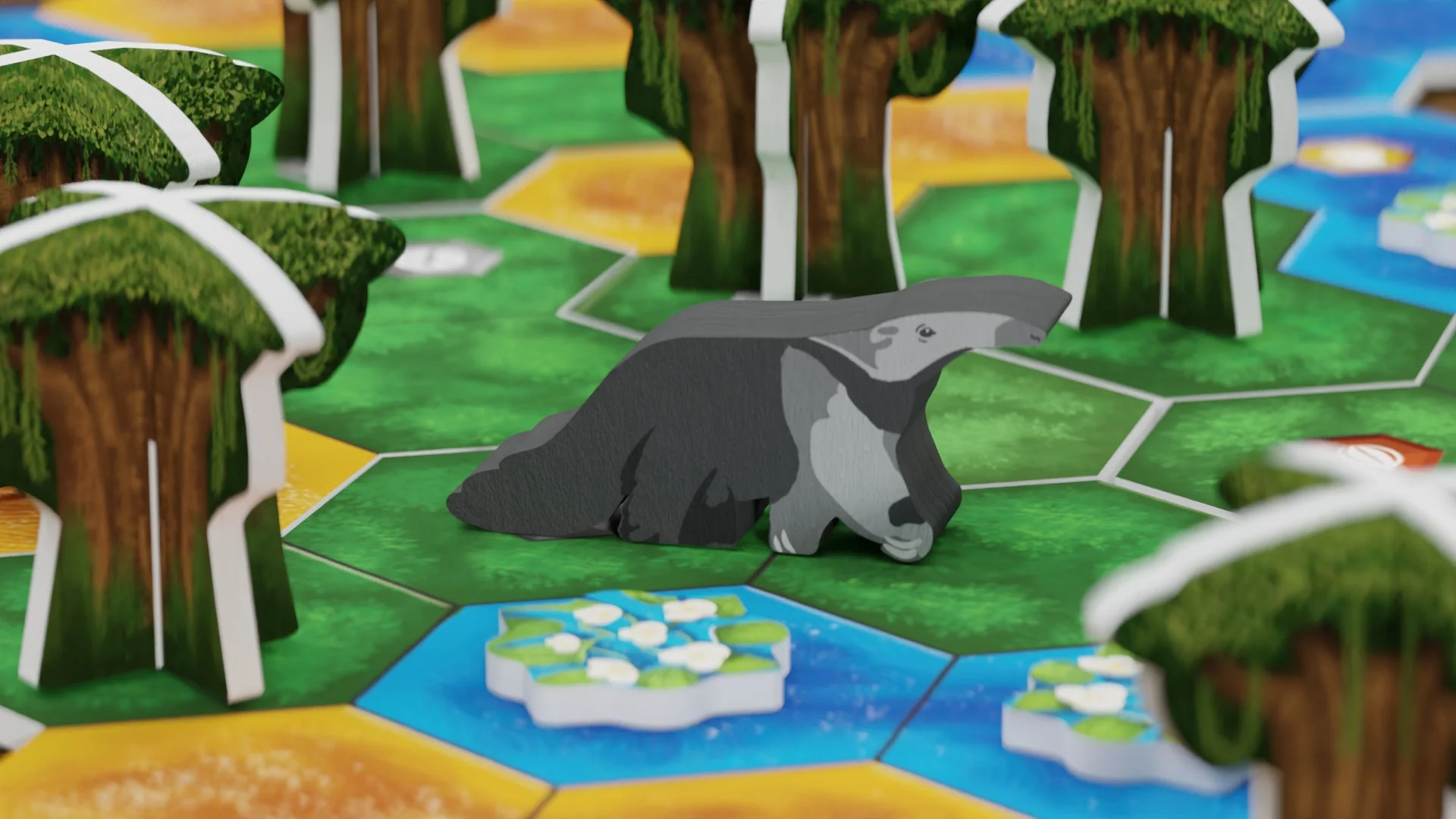 Bad Comet - Life of the Amazonia Meeple Set for Board Game - Image 2