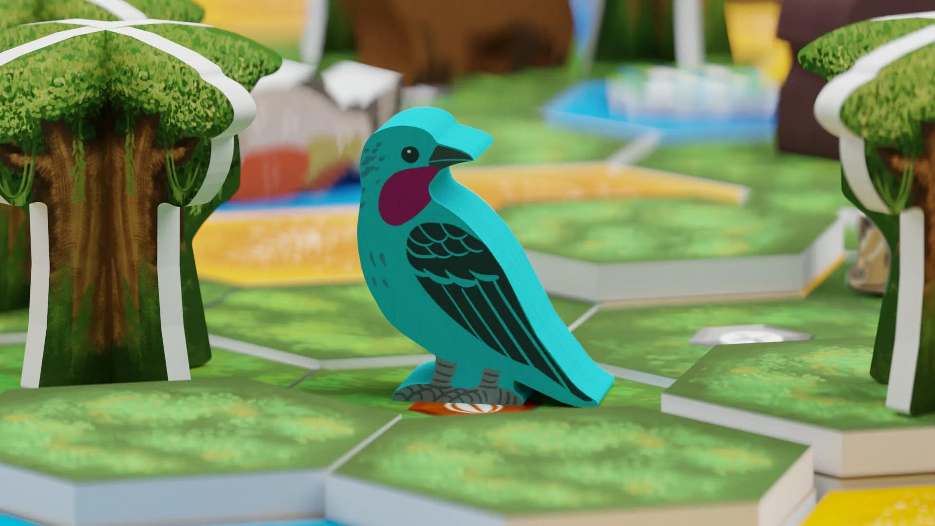 Bad Comet - Life of the Amazonia Meeple Set for Board Game - Image 3