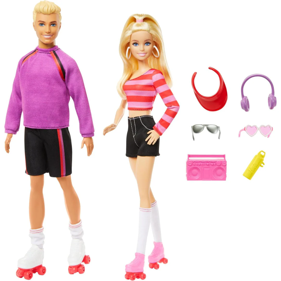 Barbie Fab 65th Anniversary Ken & Barbie Fashionista Doll 2-Piece Set - Image 2
